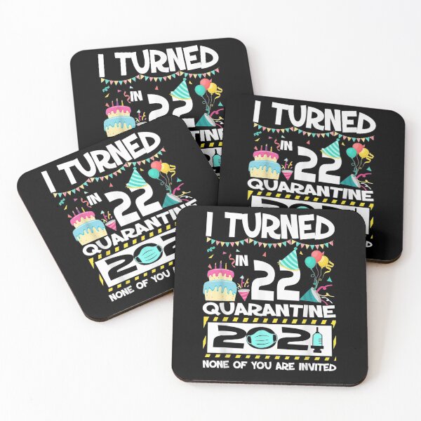Item preview, I Turned 22 In Quarantine 2021 Funny 22nd Birthday Gift  designed and sold by ninapfvu.
