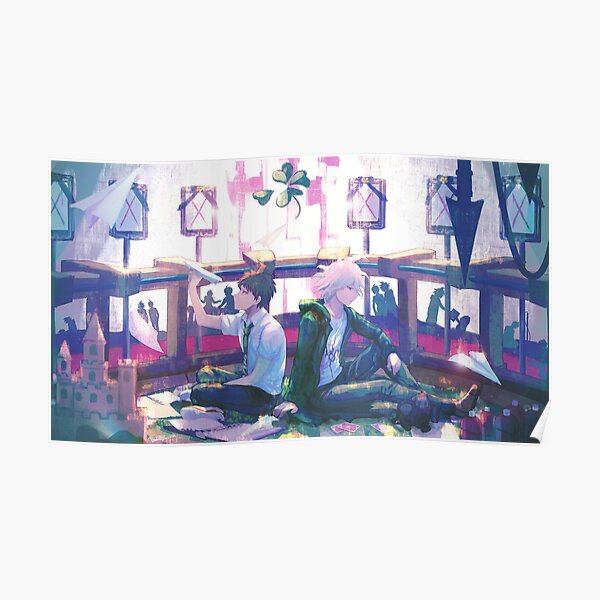hinata & komaeda Poster