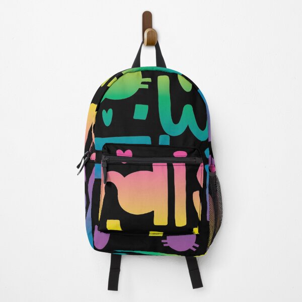 Artikelvorschau, Aufzucht wilder Dinge Weiche Farbverlauf Regenbogen Silhouette Thema Typografie entworfen und verkauft von NightGleam.