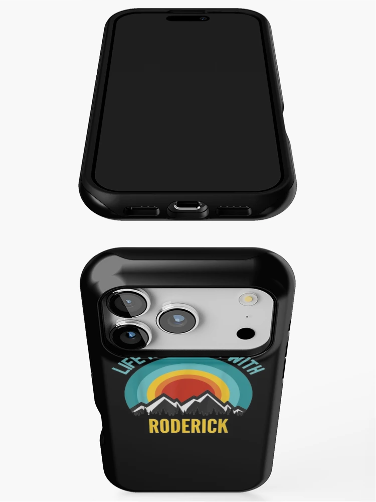 Thumbnail 3 of 4, iPhone Case, Life Is Better With Roderick Dating Roderick designed and sold by lolahomya.