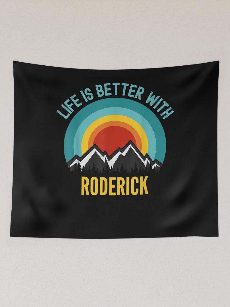 Thumbnail 2 of 3, Tapestry, Life Is Better With Roderick Dating Roderick designed and sold by lolahomya.