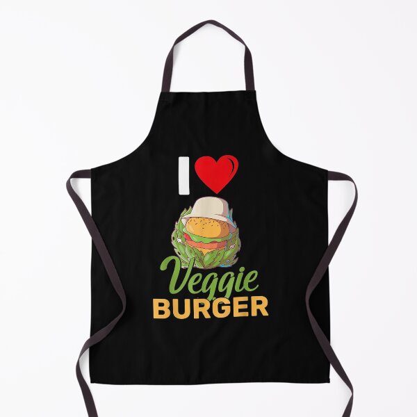 Item preview, I Love Veggie Burger Restaurant Fries Ketchup Bun Burger  designed and sold by ninapfvu.