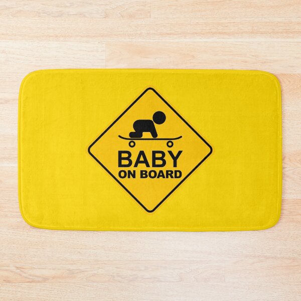 Item preview, Baby On Board - Skater Baby Sign designed and sold by LongTunnel.