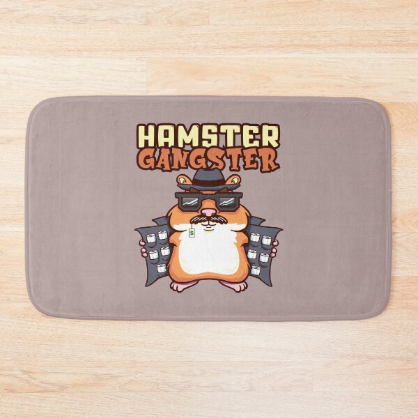 Item preview, Hamster gangster toilet paper joke designed and sold by FalkDania.