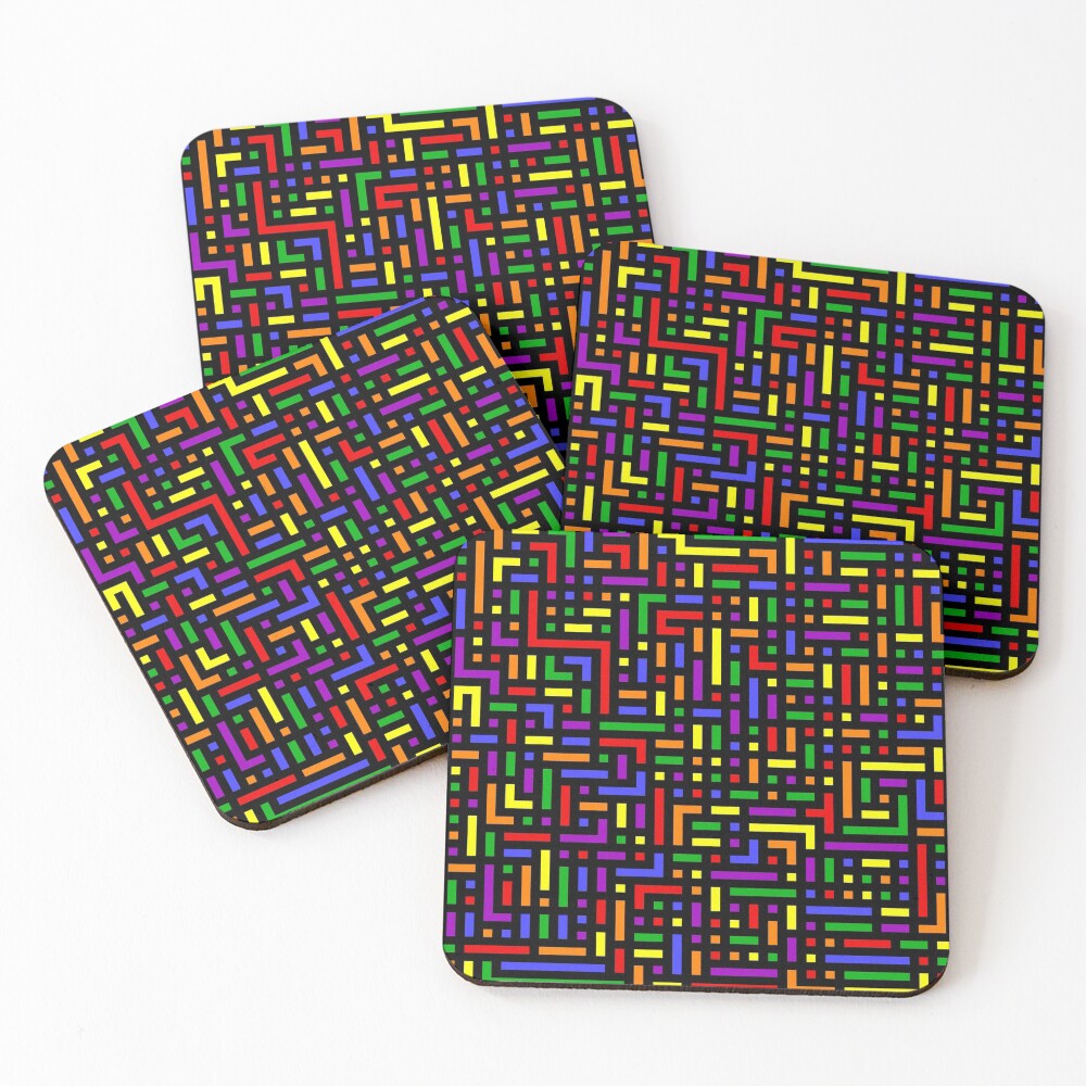 Item preview, Coasters (Set of 4) designed and sold by rainbowarray.