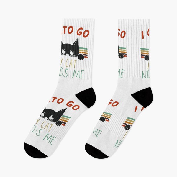 Item preview, I GATO Go - My Cat Needs Me | Cute Cat Pun  designed and sold by InkItStudio.