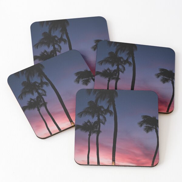 Item preview, Beautiful Purple & Pink Sunset Palm Trees designed and sold by newburyboutique.