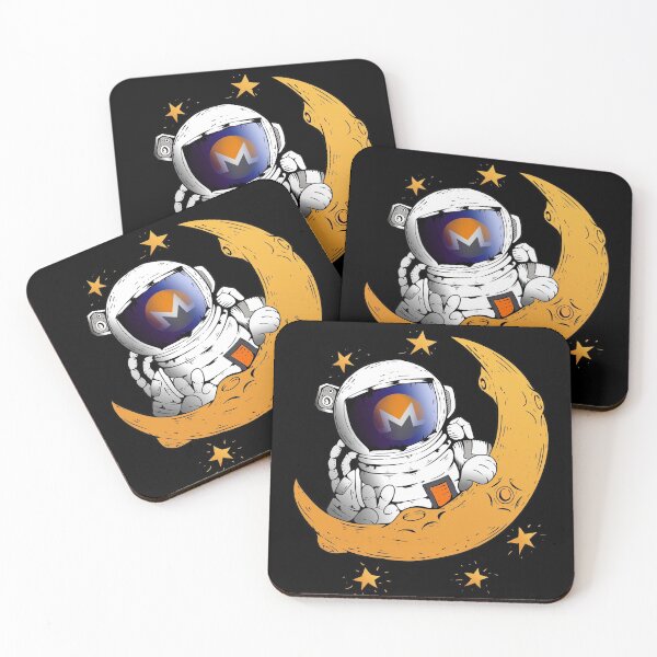 Item preview, Monero to the Moon - this is a great gift for every cryptocurrency investor designed and sold by hyggekrog.