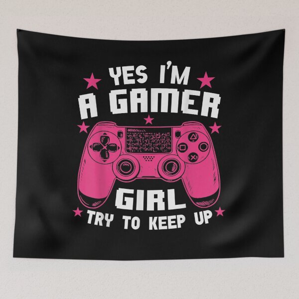 Item preview, Yes I'm A Gamer Girl Game Controller Gamers Funny Gift  designed and sold by ninapfvu.
