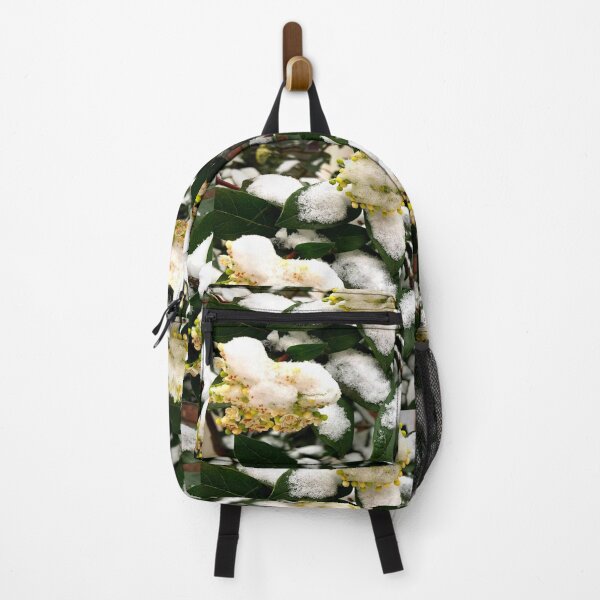 Item preview, Small flowers covered in snow | yellow flowers | Flowers | Snow | Green leaves designed and sold by TatianaLG.