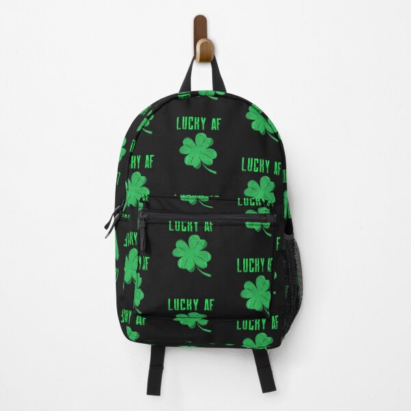 Item preview, Lucky AF, St Patricks Day, Four Leaf Clover designed and sold by DiscGolfTees.