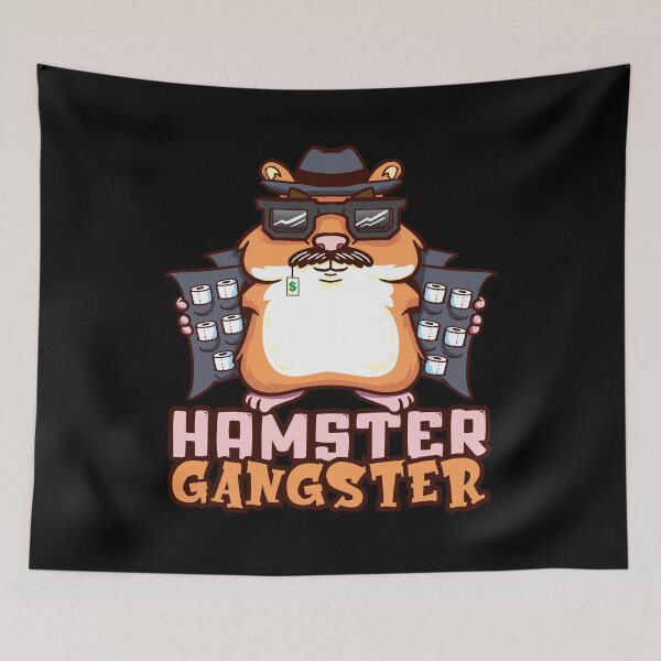 Item preview, Hamster gangster toilet paper joke designed and sold by FalkDania.