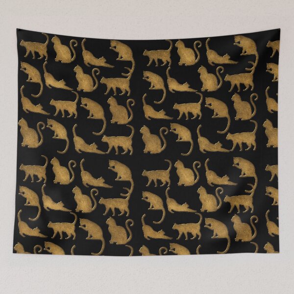 Item preview, Patrón de Gatitos dorados  designed and sold by art-patterns.