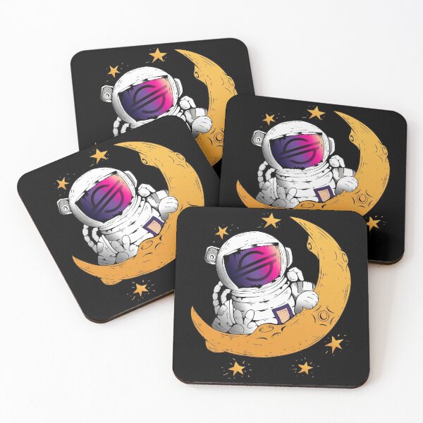 Item preview, Stellar to the Moon - this is a great gift for every cryptocurrency investor designed and sold by hyggekrog.