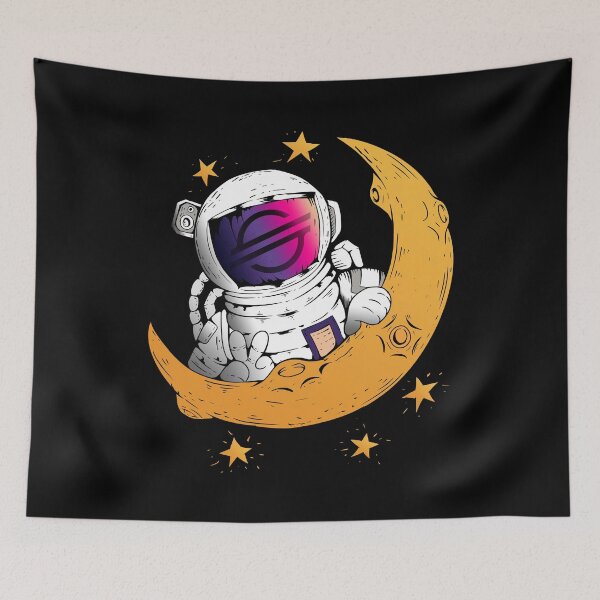 Item preview, Stellar to the Moon - this is a great gift for every cryptocurrency investor designed and sold by hyggekrog.