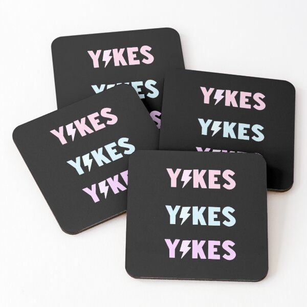Item preview, pastel lightning bolt yikes sticker pack  designed and sold by zarapatel.