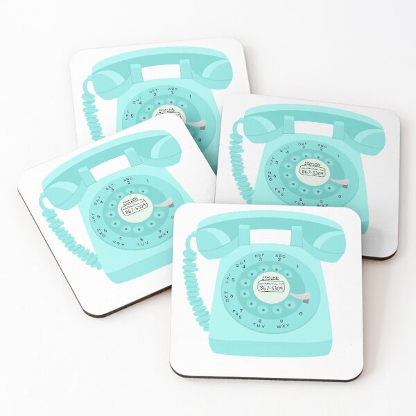 Item preview, Rotary phone sticker  designed and sold by Jeandabean.