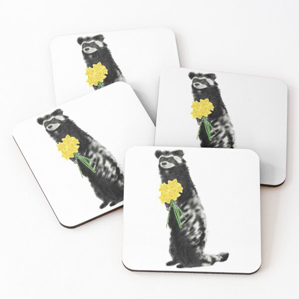 Item preview, Polecat with Daffodils  designed and sold by MANUMONY.