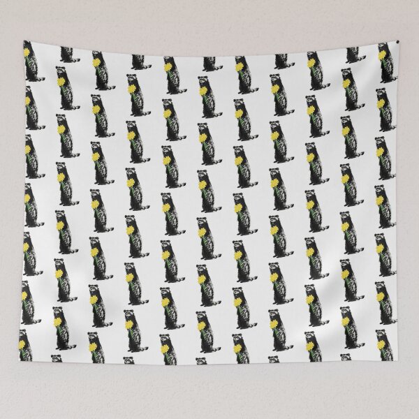 Item preview, Polecat with Daffodils  designed and sold by MANUMONY.