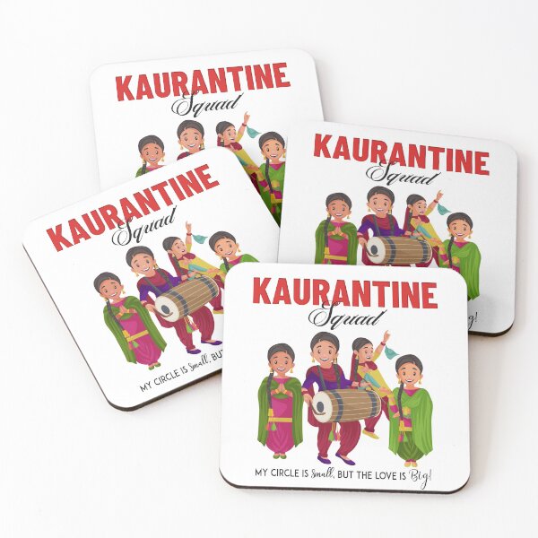 Item preview, Kaurantine Squad designed and sold by DesiBoli.