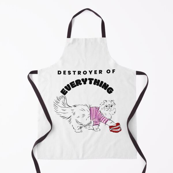 Item preview, Destroyer of Everything Funny Cat Design  designed and sold by boopsblunt.