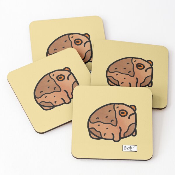 Item preview, Desert Rain Frog Doodle designed and sold by tdoodles.