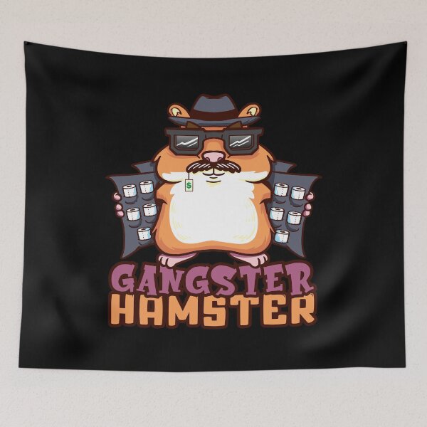 Item preview, Gangster Hamster toilet paper joke designed and sold by FalkDania.
