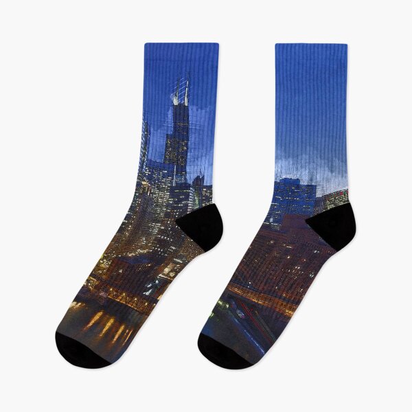 Item preview, Chicago Night Lights designed and sold by mrthink.