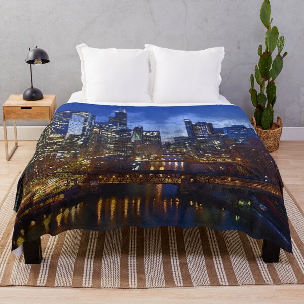 Item preview, Chicago Night Lights designed and sold by mrthink.