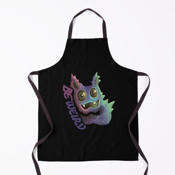 Item preview, Be Weird - creepy cute creature (crazy colors) designed and sold by zazuzanta.