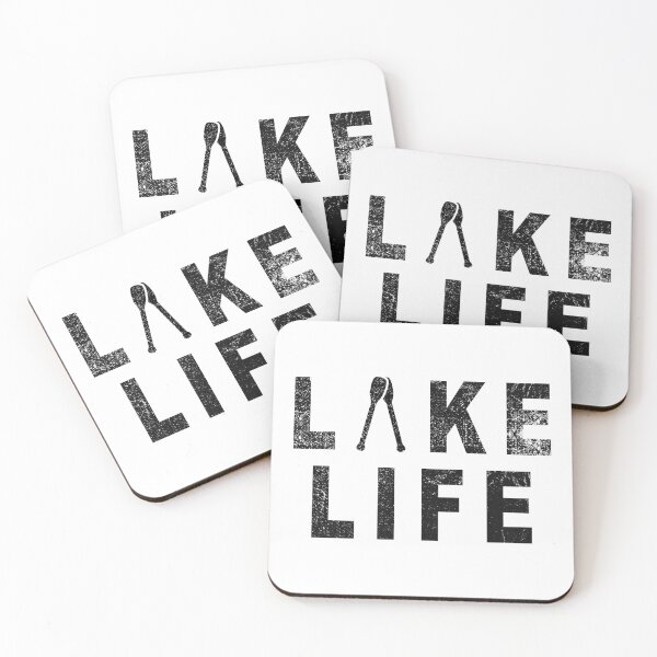 Item preview, Lake Life Canoe Paddle Minimalist designed and sold by MinnesotApparel.