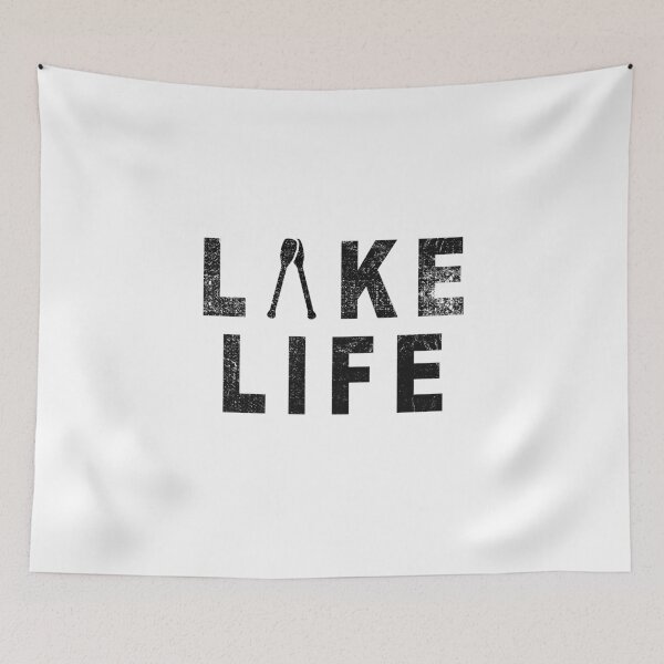 Item preview, Lake Life Canoe Paddle Minimalist designed and sold by MinnesotApparel.