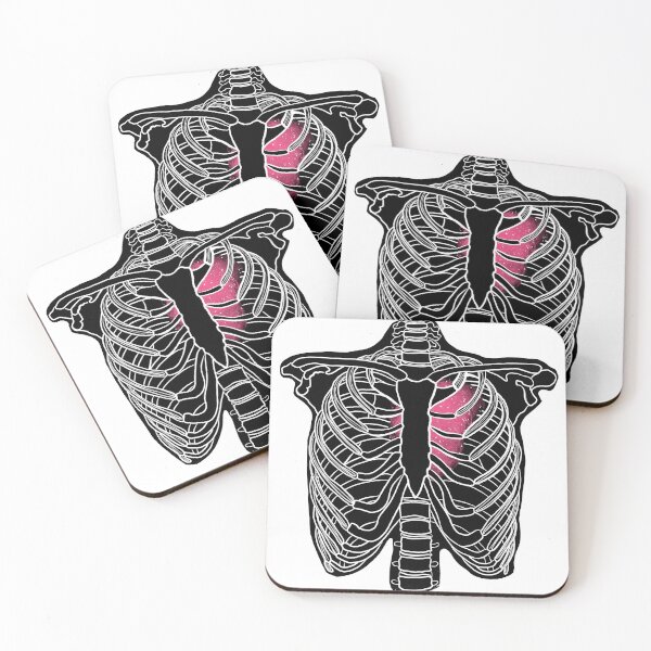 Item preview, Skeleton Rib Cage & Heart designed and sold by brytieboo.