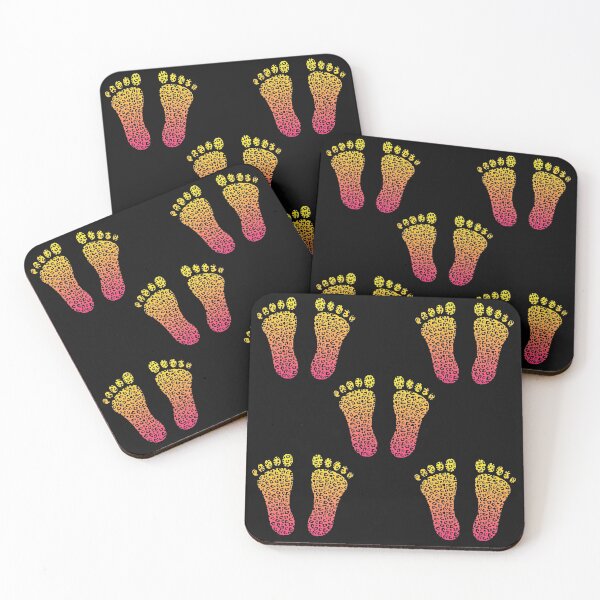 Item preview, Colorful feet collection (Gradient Cheetah Print ) designed and sold by VintagePrada.