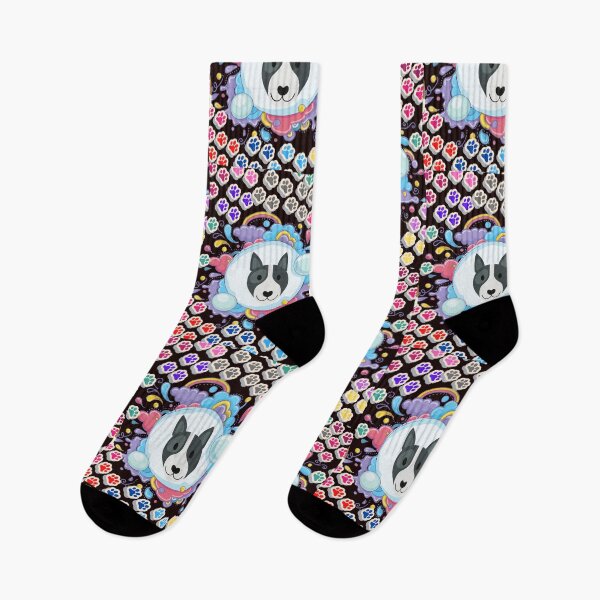 Item preview, Rainbow Dog Paw Print designed and sold by dogcuddleralert.