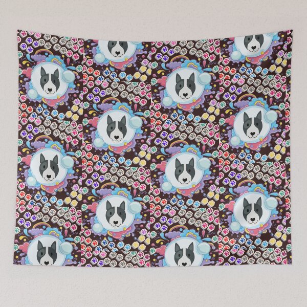 Item preview, Rainbow Dog Paw Print designed and sold by dogcuddleralert.