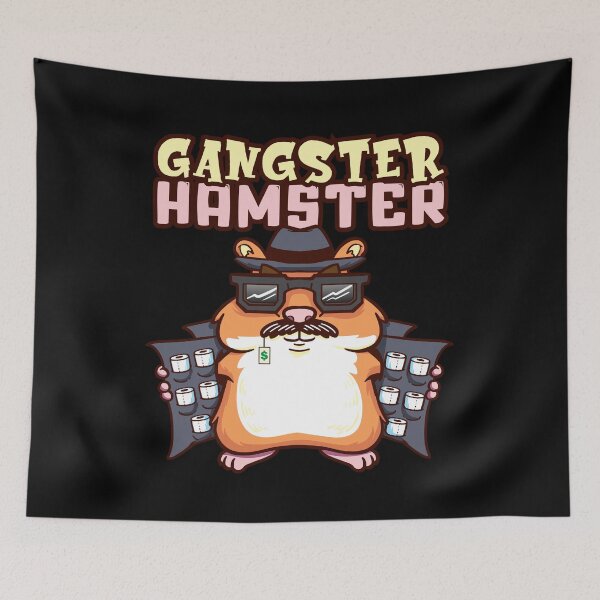 Item preview, Gangster Hamster toilet paper joke designed and sold by FalkDania.
