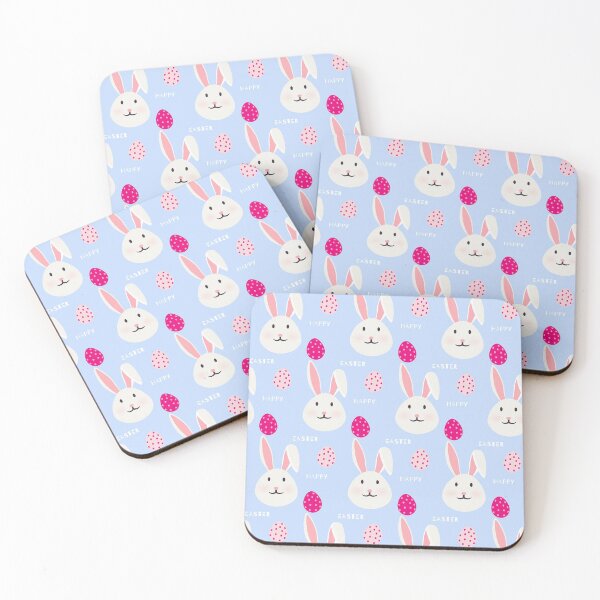 Item preview, Easter bunnies and eggs pattern  designed and sold by zouhairchnafa.
