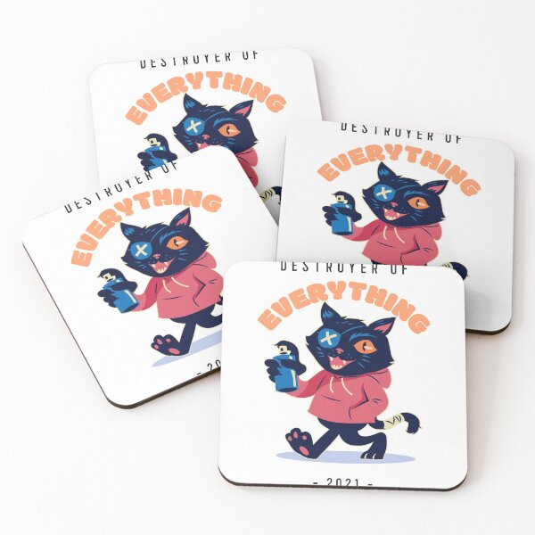 Item preview, Destroyer of Everything Funny Cat Design  designed and sold by boopsblunt.
