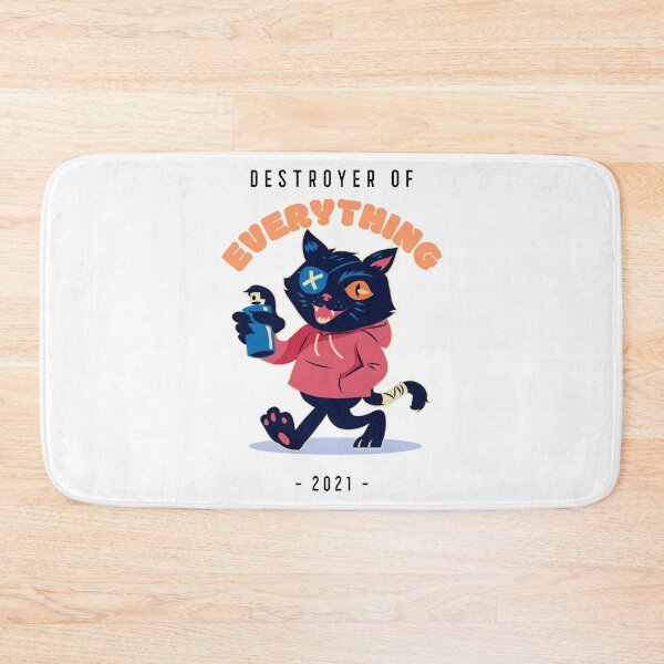 Item preview, Destroyer of Everything Funny Cat Design  designed and sold by boopsblunt.