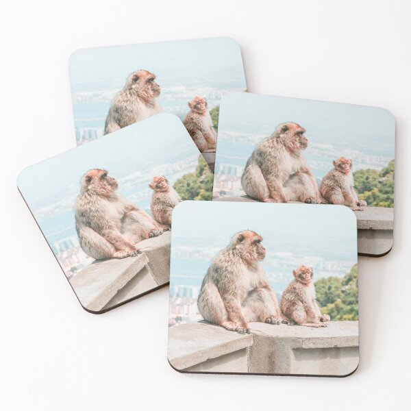 Item preview, Lovely #Gibraltar #monkey #family designed and sold by ArnitaArnita.