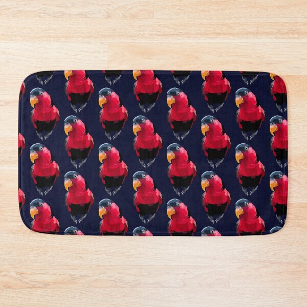 Item preview, B is for Black Capped Lory,Black Capped Lory Artwork – Vibrant Parrot Illustration and Exotic Bird Design designed and sold by PrettylittlepastelUk.