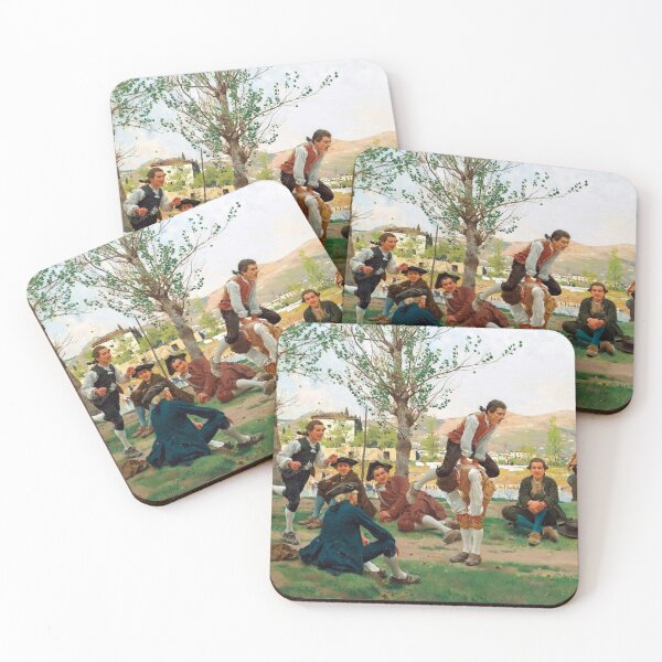Item preview, A Game of Leapfrog - Raffaello Sorbi - 1887 designed and sold by CJET.
