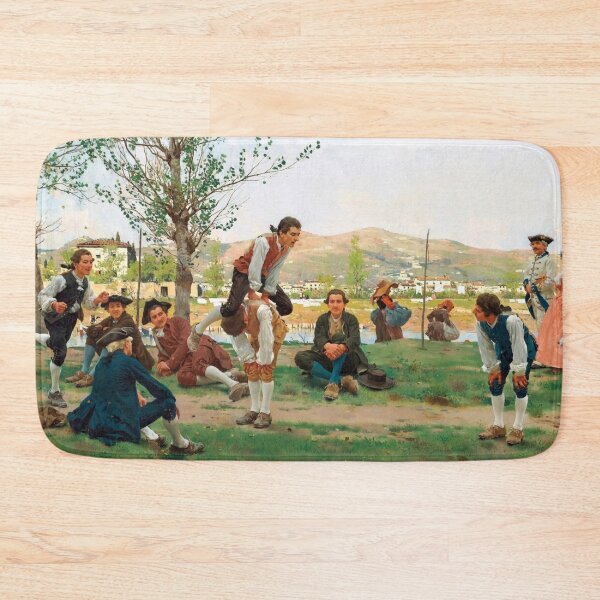 Item preview, A Game of Leapfrog - Raffaello Sorbi - 1887 designed and sold by CJET.
