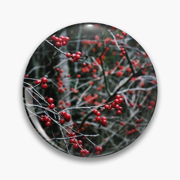 Item preview, Dark Floral Photography - Red Berries 1 designed and sold by bauerandbale.