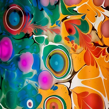 Artwork thumbnail, Colorful pattern by danfreeze