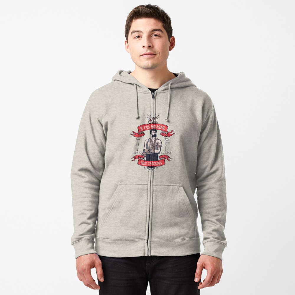 Aperçu de l'œuvre Veste zippée à capuche créée et vendue par marzun.
