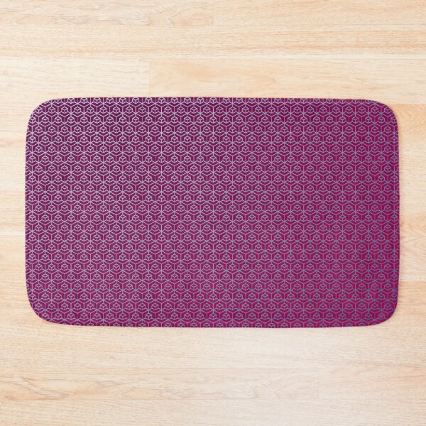 Item preview, Burgundy isometric pattern for beautiful kimono of Japan  designed and sold by Ittele.