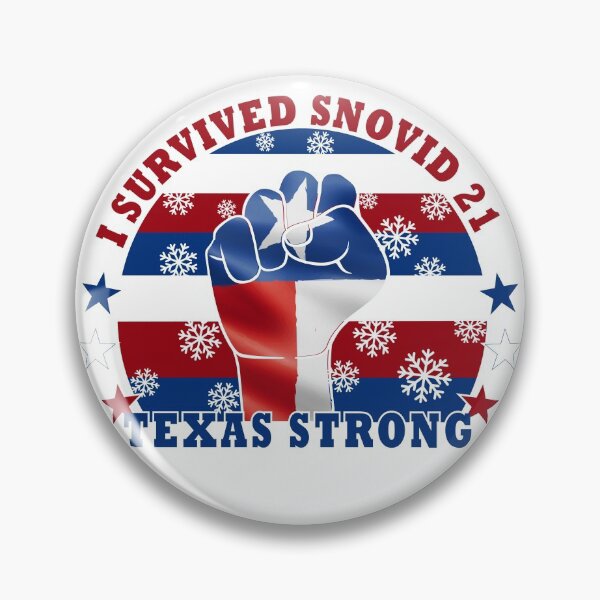 Item preview, I Survived Snovid21 winter storm Texas strong flag 2021 designed and sold by steven8899.