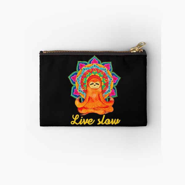 Item preview, Live Slow- Sloth Baba designed and sold by DizaArts.